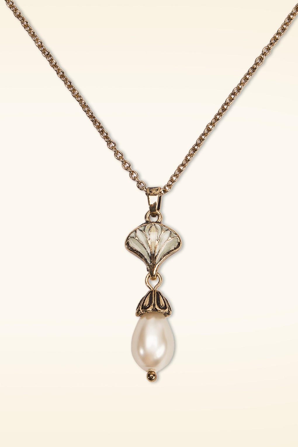 Georgian Pearl ketting in goud