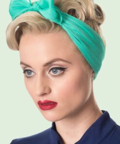 Anna haarsjaal in mint